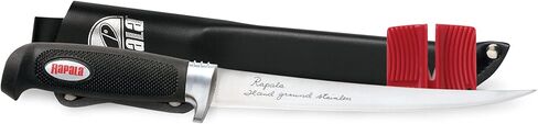 Rapala4 Soft Grip Fillet / Single Stage Sharpener / Sheath in Kuwait