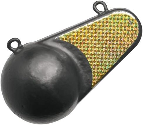 Extreme Max 3006.6619 Coated Keel-Style Downrigger Weight - 6 lbs.,Black in Saudi Arabia