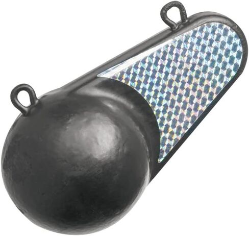 Extreme Max 3006.6619 Coated Keel-Style Downrigger Weight - 6 lbs.,Black in Saudi Arabia