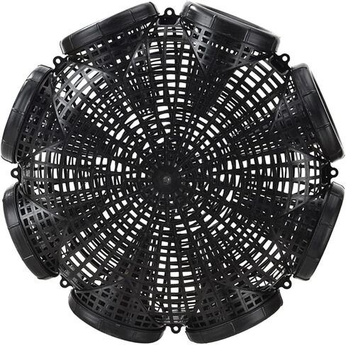 ملحقات المصبوب في الهواء الطلق، غمس الروبيان البلاستيكي لصيد السمك، قفص أسود محمول خاص لسلة أسماك كراوداد لصيد أسماك البلمة، شبكة جراد البحر، طعم سرطان البحر، حقل الأرز، ثعبان البحر in Kuwait