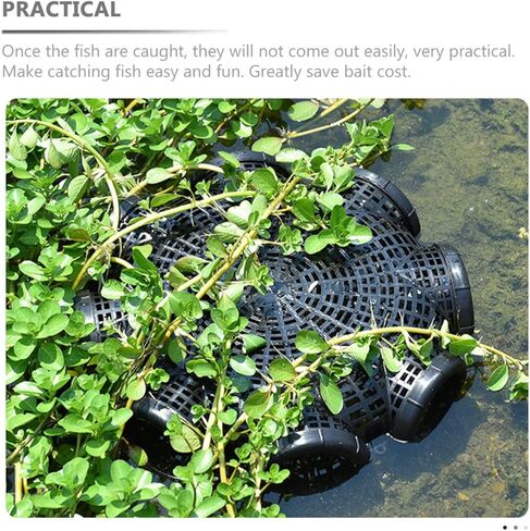 ملحقات المصبوب في الهواء الطلق، غمس الروبيان البلاستيكي لصيد السمك، قفص أسود محمول خاص لسلة أسماك كراوداد لصيد أسماك البلمة، شبكة جراد البحر، طعم سرطان البحر، حقل الأرز، ثعبان البحر in Kuwait