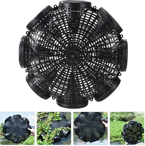 ملحقات المصبوب في الهواء الطلق، غمس الروبيان البلاستيكي لصيد السمك، قفص أسود محمول خاص لسلة أسماك كراوداد لصيد أسماك البلمة، شبكة جراد البحر، طعم سرطان البحر، حقل الأرز، ثعبان البحر in Kuwait