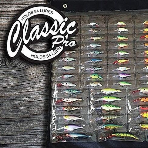 Wraptor Tackle Roll®| Fishing Tackle Storage Organizer | Classic Pro (54 Pockets) in Kuwait