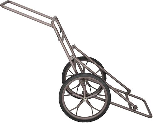 Moccha 500lbs Capacity Folding Deer Game Hauler Cart with Big Wheels, Utility Gear Dolly Cart, Heavy-Duty Steel Deer Game Cart, Hunting Accessories in Saudi Arabia