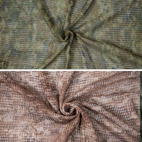 HYOUT Tactical Neck Scarves Woodland Camo Scarf Desert Shemagh for Outdoor Sports in Saudi Arabia