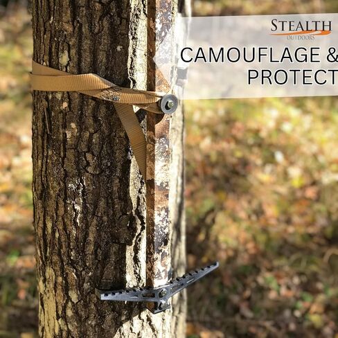 Stealth Strips® Strata Camo Silencing Tape | Self Adhesive Silencing Fabric | Great for Quieting All of Your Metal Hunting Gear and Accessories | (2.125" X 60" Roll) (Strata Camo, 2.125" Wide) in Saudi Arabia