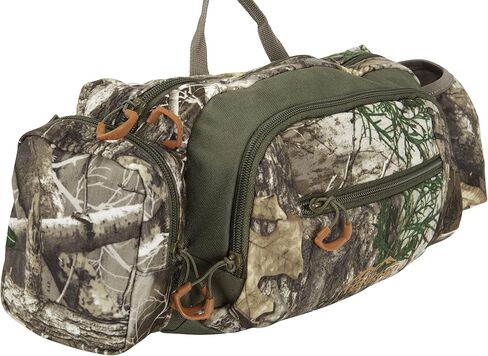 Allen Company Hunting Camo Fanny Pack - حزمة خصر مموهة للصيد - حزمة صيد مع جهاز تدفئة اليد - حزام خصر قابل للتعديل حتى 52 بوصة - التضاريس: خيارات نمط مختلفة in Saudi Arabia