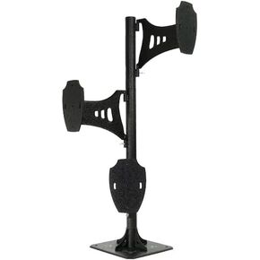 Skull Hooker Trophy Tree Pedestal Powder-Coated Steel Shoulder Mount - Perfect Kit for Hanging and Mounting Small to Medium Sized Heads - Available in Graphite Black and Robust Brown