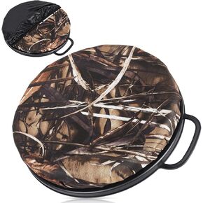 WarBull 5 Gallon Bucket Seat, 360-Degree Swivel Seat Foam Cushion Bucket Seat Lid with Waterproof Cover for Dove Duck Hunting, Fishing, Baseball, Gardening and Camping in Saudi Arabia