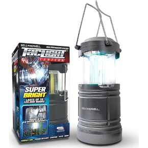 جرس + Howell Taclight LED فانوس 8 "مع قاعدة مغناطيسية محمولة فائقة السطوع ضوء LED قابل للطي للتخييم والشعلة الخارجية، لمصباح النجاة في حالات الطوارئ أثناء العواصف، وانقطاع التيار الكهربائي in Saudi Arabia