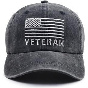 USA Flag Veteran Hat for Men Women, American Flag Baseball Cap in Kuwait