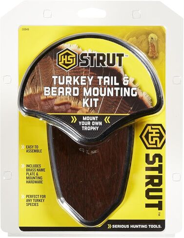 هنتر سبيشالز اتش اس Strut Turkey Tail & Beard مجوعة تثبيت على حامل in Kuwait