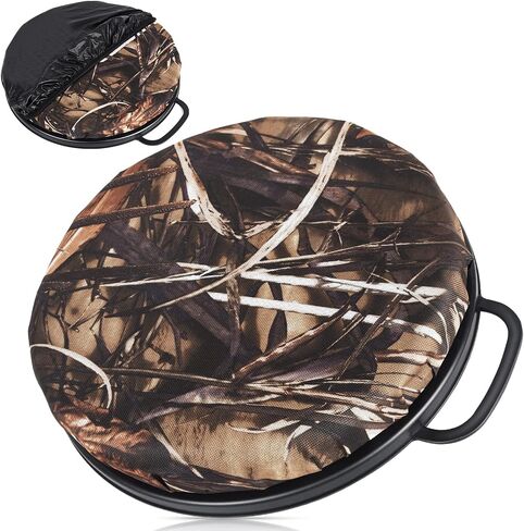 WarBull 5 Gallon Bucket Seat, 360-Degree Swivel Seat Foam Cushion Bucket Seat Lid with Waterproof Cover for Dove Duck Hunting, Fishing, Baseball, Gardening and Camping in Kuwait