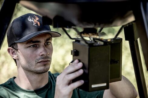 Wildgame Innovations Tri-Pod Deer Feeder, easy to use feeder with 4 feed times,Black in Saudi Arabia