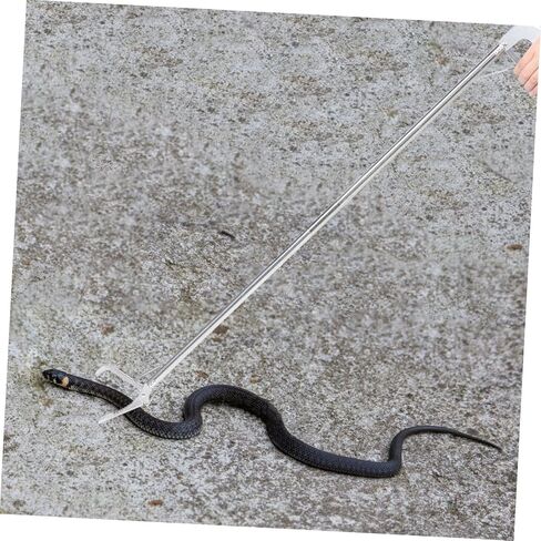 Trash Picker Sticks Snake Grabber Tool Snake Stainless Steel Trash Crab Reptile Litter Tongs in Saudi Arabia