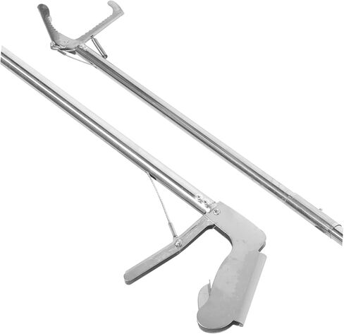 Trash Picker Sticks Snake Grabber Tool Snake Stainless Steel Trash Crab Reptile Litter Tongs in Saudi Arabia