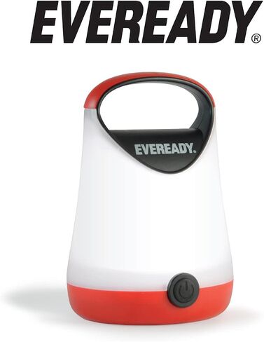 Eveready LED Camping Lantern, Bright Battery Powered Lantern, Water Resistant Hurricane Supplies, 100 Hour Run-time, Pack of 1 in Kuwait