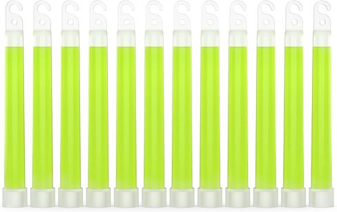 Swiss Safe Premium 6" Glow Sticks - Extra Bright, 12+ Hour Duration, Emergency Ready in Kuwait