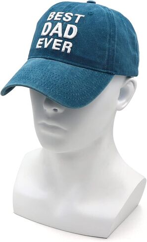 Dad Hats for Men,Mom and Dad Hat,Fathers Day Dad Gifts from Daughter Son Worlds Best Dad Hat for Father Daddy Step Dad Gifts in Saudi Arabia