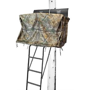 Hawk HWK-2072-BK 2 Man Ladder Tree Stand Blind for Denali and Sasquatch Ladders (Ladder Blind Only), Realtree Camo in Kuwait
