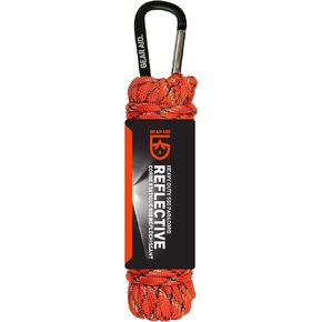Gear AID 550 Paracord and Carabiner, 7 Strand Utility Cord for Camping and Survival