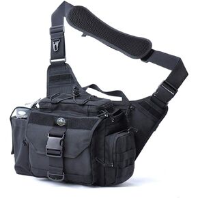 SHANGRI-LA Multi-functional Outdoor Hiking Pack Tactical Messenger Range Bag Camera Sling Assault CCW Gear Modular Deployment