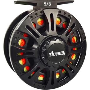 Aventik Fly Fishing Reel 3/4/5/6/7/8/9 بكرة صيد محملة مسبقًا مع مجموعة خط