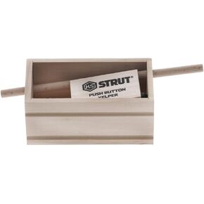 HUNTERS SPECIALTIES HS Strut Push Button Yelper Poplar Walnut Hand Tuned Compact Hunting Realistic Soft Clucks Purrs Tree Talk Wild Turkey Call Brown in Saudi Arabia