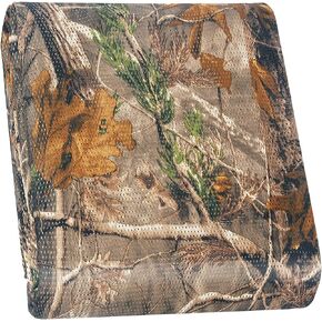 Camohute Camo Netting, Camouflage Netting, Quiet Mesh Sunshade, Fence Canopy Nets, See Through, Lightweight, Great for Concealment, Hunting, Shooting, Tree Stand, Car Cover, Photography, Decoration