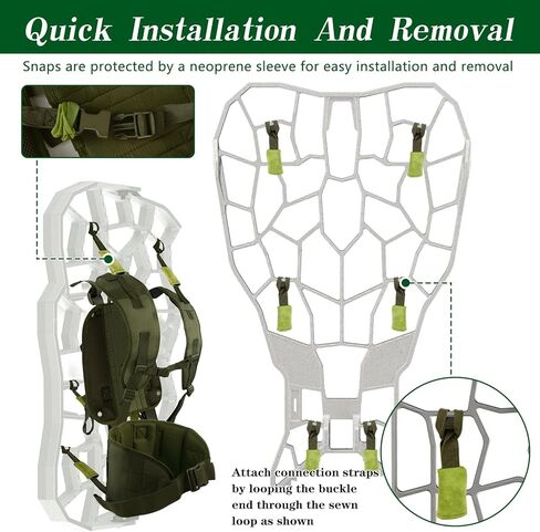 جي جيه ال نظام نقل حامل الشجرة العالمي، اشرطة حمل مبطنة لحمل الشجرة، اشرطة حمل الاشجار، حزام حمل حامل الشجرة، حزام حمل لمعظم حوامل الاشجار، ملحقات حامل شجرة للصيد in Kuwait