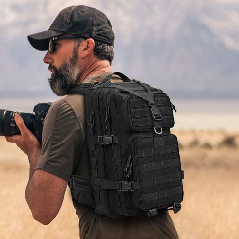 EMDMAK Military Tactical Backpack, Large Military Pack Army 3 Day Assault Pack Molle Bag Rucksack in Saudi Arabia