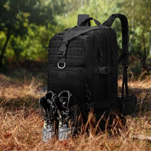 EMDMAK Military Tactical Backpack, Large Military Pack Army 3 Day Assault Pack Molle Bag Rucksack in Saudi Arabia