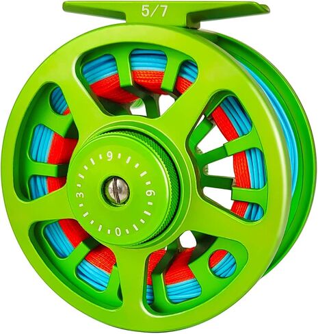 Aventik Fly Fishing Reel 3/4/5/6/7/8/9 Pre-Loaded Fly Reel with Line Combo in Kuwait