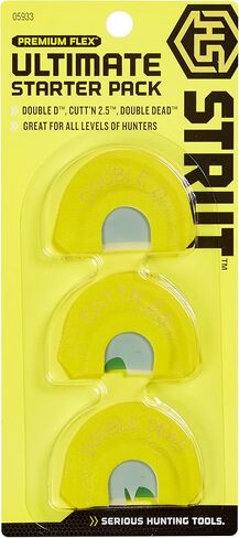 Hunters Specialties H.S. Strut Turkey Diaphragm Ultimate Starter Pack in Kuwait