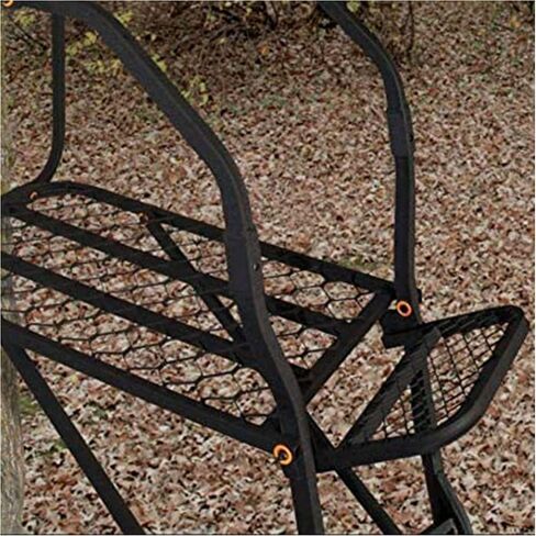 Muddy MLS1550 Skybox Deluxe 20' Tall Single Steel Ladder Tree Stand with Adjustable Padded Shooting Rail for Big Game & Hunting in Saudi Arabia
