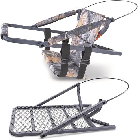 حامل شجرة التسلق الفاخر من Guide Gear Extreme للصيد مع منصة المقعد والقدم، وإكسسوارات صيد الغزلان in Kuwait