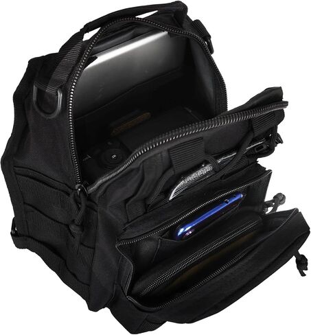 BOMTURN التكتيكية Backpack-1000D حقيبة ظهر عسكرية مقاومة للماء/قطع الليزر/حقائب CCW حقيبة رافعة حقيبة كتف تكتيكية للرجال in Kuwait