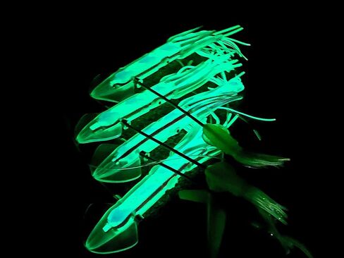 Lobo Lures SquidNation Billfish Edition Longtail Flippy Floppy Pakula Edition Marlin & Tuna Fishing Teaser Daisy Chain in Saudi Arabia