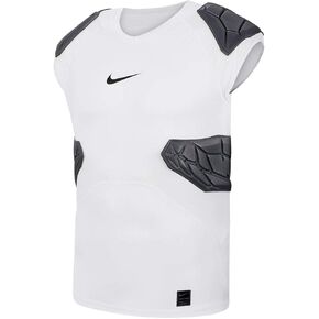 Nike Men's Pennsylvania State University 4-Pad Shirt Polyester/Spandex Blend Football AQ2733 White (Large) in Saudi Arabia