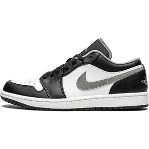 Jordan رجالي Air Jordan 1 منخفض 553558 040 أسود/رمادي فاتح - مقاس in Saudi Arabia