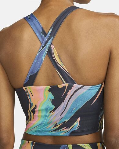 Nike Aurora Women's Cropped Marbled Tank Top in Saudi Arabia