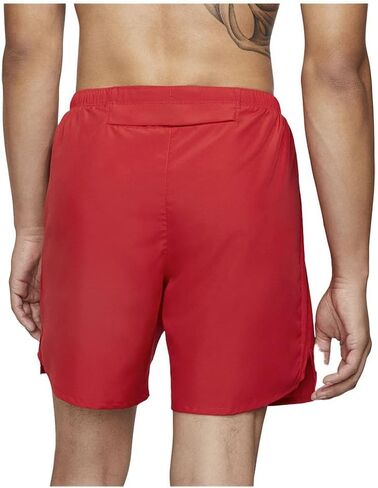 Nike Challenger Men's Brief-Lined Running Shorts CZ9066-657 (RED/Silver), Medium in Saudi Arabia