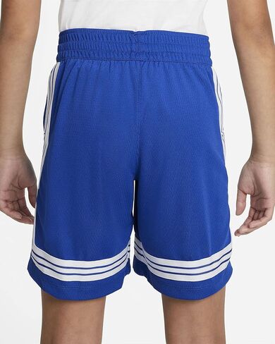 Nike Girls Fly Crossover Training Shorts (Medium) Royal Blue in Saudi Arabia