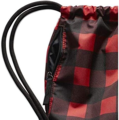 Nike Heritage 2.0 Gymsack, Drawstring Backpack (University Red/Black/Plaid) in Saudi Arabia