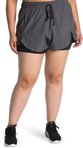 Nike Flex Essential 2-in-1 Performance Shorts (Plus Size) Size 3X Black in Kuwait