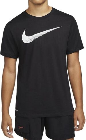 Nike Dri-FIT Men's Training T-Shirt (as1, Alpha, s, Regular, Regular, Black, Small) in Saudi Arabia