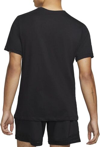 Nike Dri-FIT Men's Training T-Shirt (as1, Alpha, s, Regular, Regular, Black, Small) in Saudi Arabia
