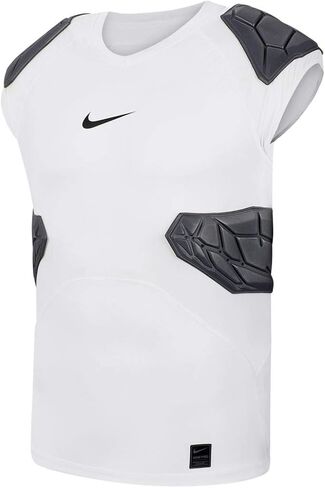 Nike Men's Pennsylvania State University 4-Pad Shirt Polyester/Spandex Blend Football AQ2733 White (Large) in Saudi Arabia
