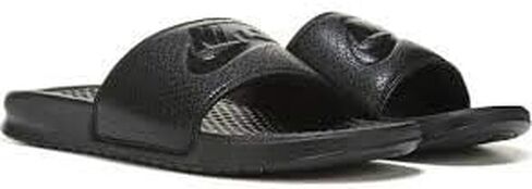 Nike Men's Benassi (Black/White, 13) in Saudi Arabia