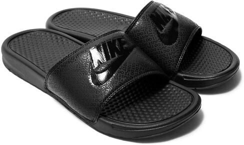 Nike Men's Benassi (Black/White, 13) in Saudi Arabia